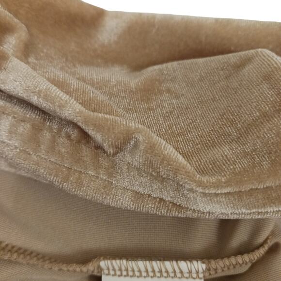 Toby Heart Ginger Velvet Trench Long Jacket Love Indie Sz M Beige Velour Classic - Picture 12 of 16